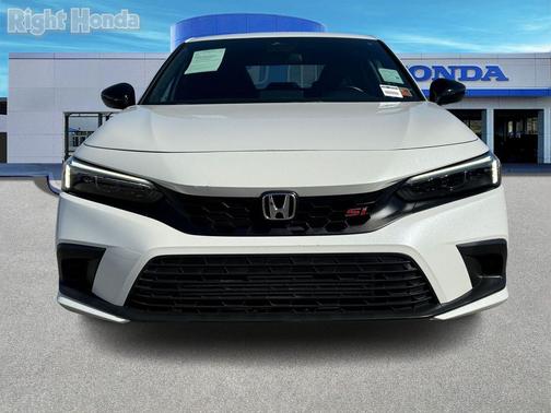 Platinum White Pearl 2023 Honda Civic Si Base