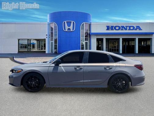Urban Gray Pearl 2025 Honda Civic Sport