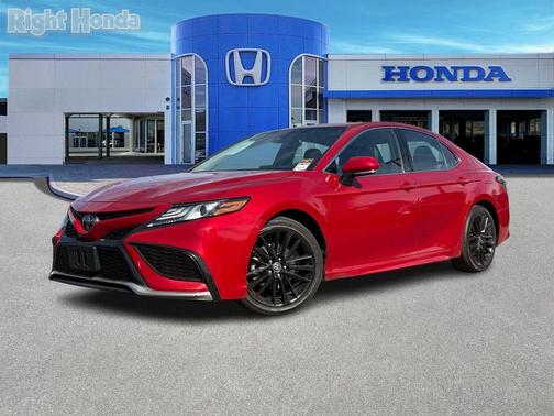 Red 2023 Toyota Camry XSE