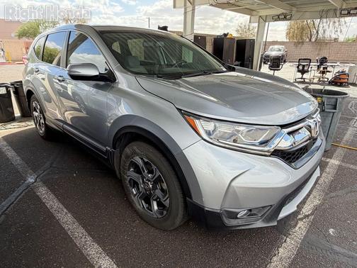 Lunar Silver Metallic 2019 Honda CR-V EX-L