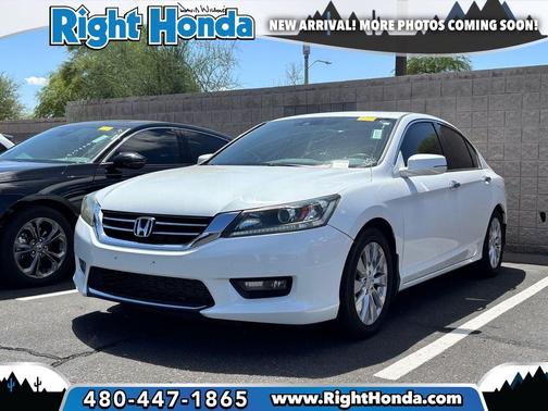 White Orchid Pearl 2014 Honda Accord EX-L