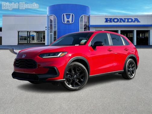 Milano Red 2025 Honda HR-V 2WD Sport