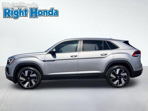 Silver Mist Metallic 2025 Volkswagen Atlas Cross Sport 2.0T SE w/Technology 4MOTION