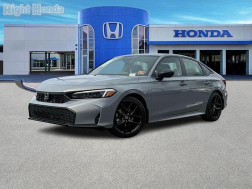 Gray 2026 Honda Civic Sport