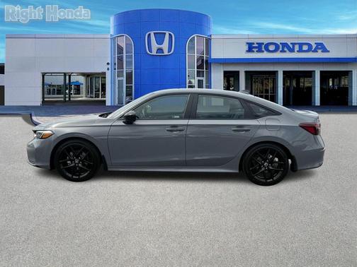 Gray 2026 Honda Civic Sport