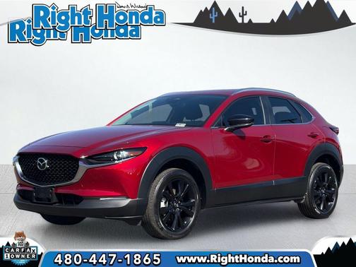 Soul Red Crystal Metallic 2025 Mazda CX-30 2.5 S Select Sport