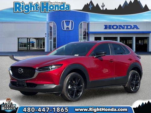 Soul Red Crystal Metallic 2025 Mazda CX-30 2.5 S Select Sport