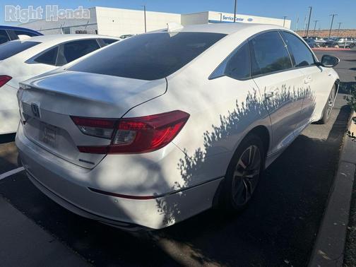 Platinum White Pearl 2022 Honda Accord Hybrid EX-L
