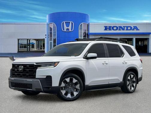 Platinum White Pearl 2026 Honda Pilot Elite