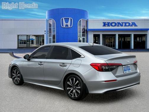 Lunar Silver Metallic 2024 Honda Civic EX