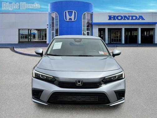 Lunar Silver Metallic 2024 Honda Civic EX