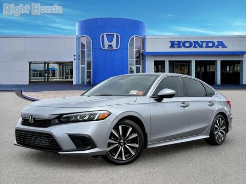 Lunar Silver Metallic 2024 Honda Civic EX