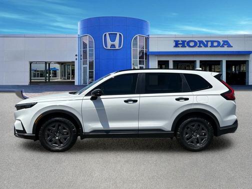 Platinum White Pearl 2026 Honda CR-V Hybrid TrailSport AWD