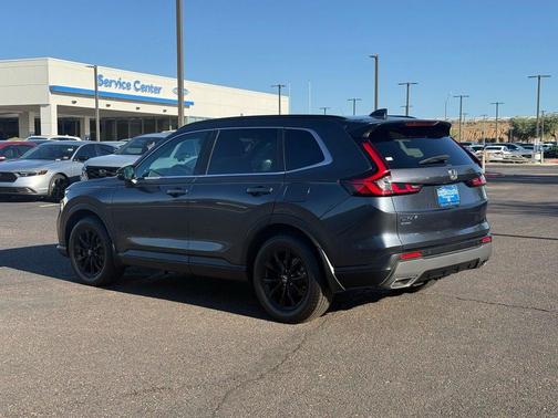 Gray 2025 Honda CR-V Hybrid Sport AWD