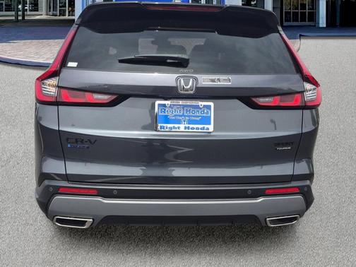 Meteorite Gray Metallic 2026 Honda CR-V Hybrid Sport Touring AWD