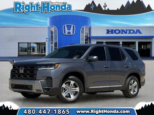 Modern Steel Metallic 2026 Honda Pilot EX-L