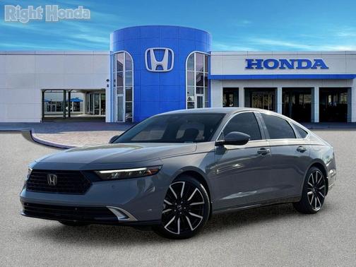 Urban Gray Pearl 2025 Honda Accord Hybrid Touring