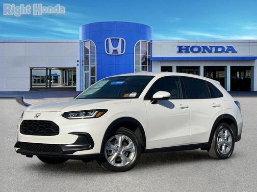 Platinum White Pearl 2025 Honda HR-V LX