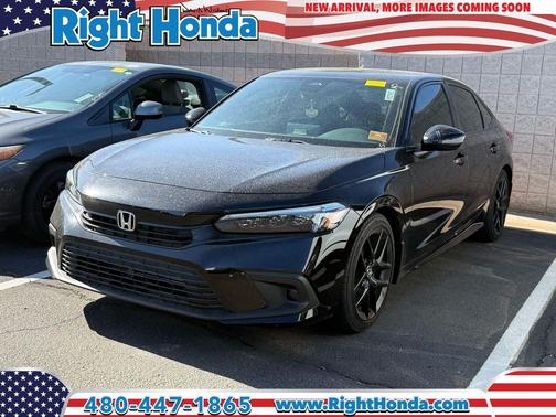 Crystal Black Pearl 2023 Honda Civic Sport