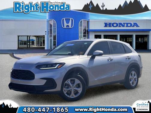 Silver Metallic 2023 Honda HR-V LX
