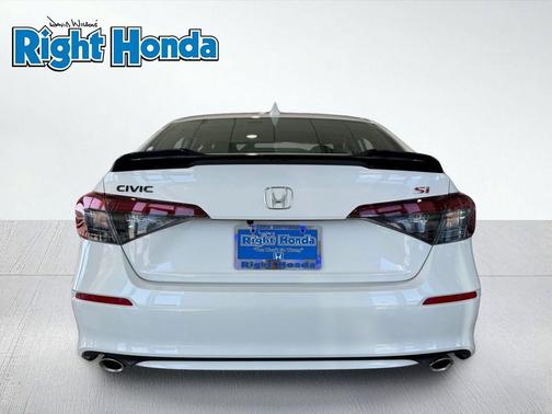 Platinum White Pearl 2026 Honda Civic Si Base