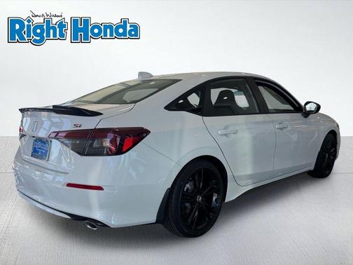 Platinum White Pearl 2026 Honda Civic Si Base