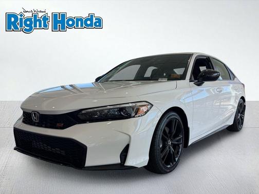 Platinum White Pearl 2026 Honda Civic Si Base