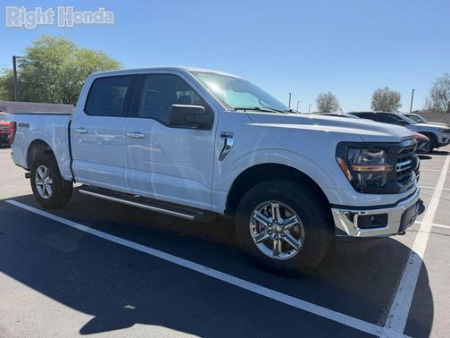 White 2025 Ford F-150 XLT