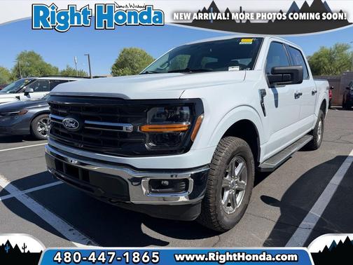 White 2025 Ford F-150 XLT