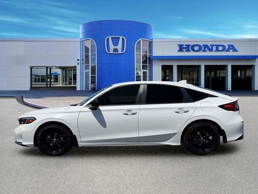 Platinum White Pearl 2026 Honda Civic Sport