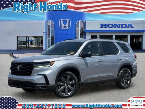 Sonic Gray Pearl 2023 Honda Pilot AWD Sport