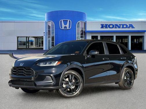 Crystal Black Pearl 2026 Honda HR-V 2WD Sport