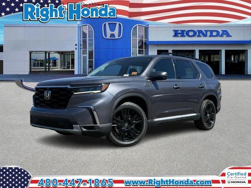 Gray 2024 Honda Pilot Elite