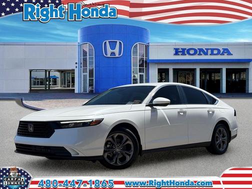 Platinum White Pearl 2023 Honda Accord EX