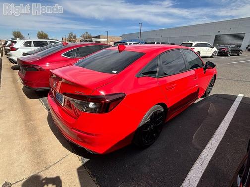Rallye Red 2025 Honda Civic Sport