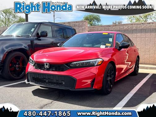 Rallye Red 2025 Honda Civic Sport