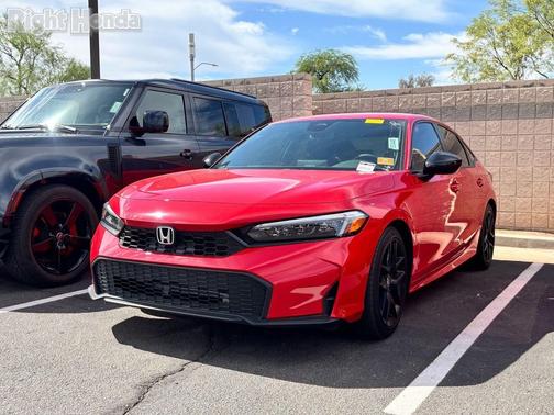 Rallye Red 2025 Honda Civic Sport