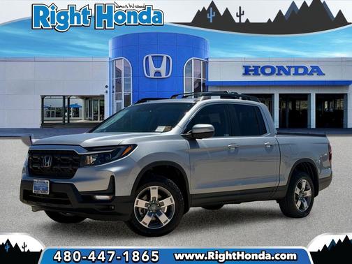 Solar Silver Metallic 2026 Honda Ridgeline RTL