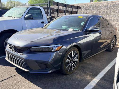 Meteorite Gray Metallic 2024 Honda Civic EX-L