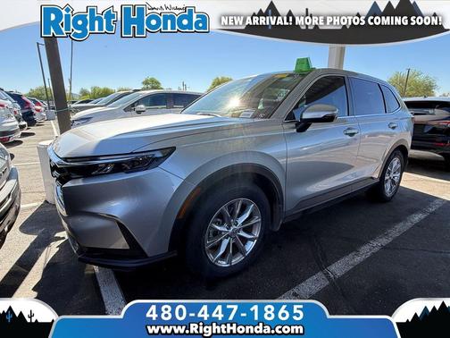 Lunar Silver Metallic 2024 Honda CR-V EX-L 2WD