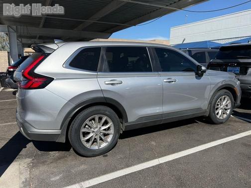 Lunar Silver Metallic 2024 Honda CR-V EX-L 2WD