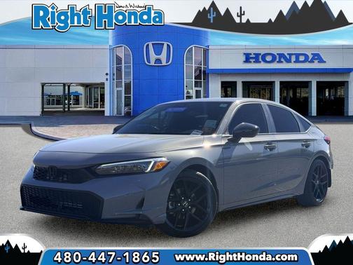 Urban Gray Pearl 2026 Honda Civic Sport