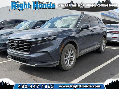 Meteorite Gray Metallic 2025 Honda CR-V EX-L AWD