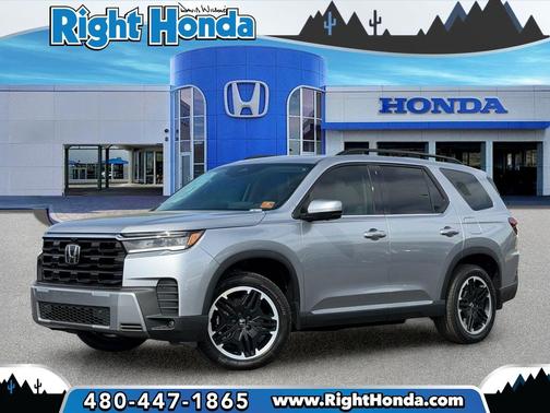 Solar Silver Metallic 2026 Honda Pilot Touring 8-Passenger
