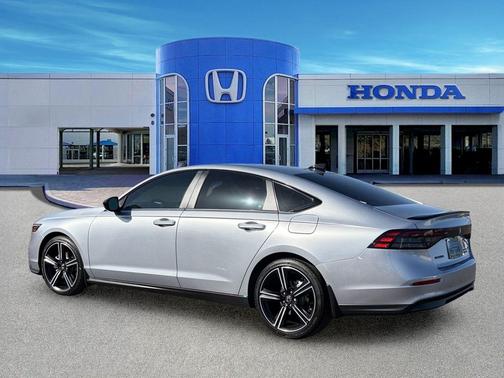 Solar Silver Metallic 2026 Honda Accord Hybrid Sport