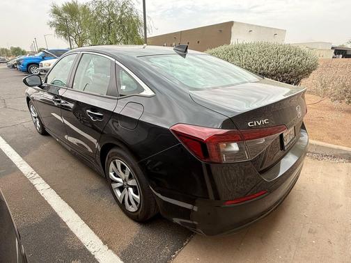 Crystal Black Pearl 2025 Honda Civic LX