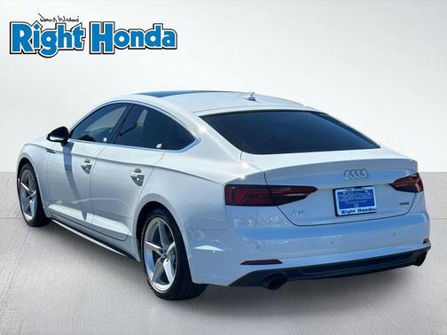 Glacier White Metallic 2019 Audi A5 45 Premium