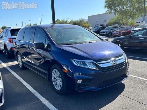 Obsidian Blue Pearl 2020 Honda Odyssey LX