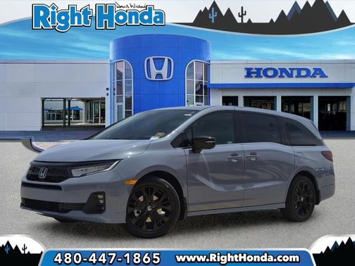 Sonic Gray Pearl 2026 Honda Odyssey Sport-L