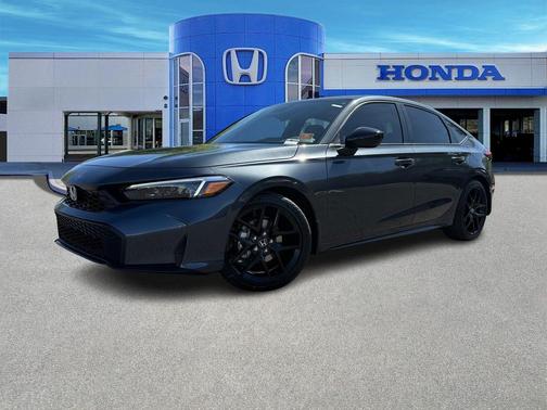 Meteorite Gray Metallic 2026 Honda Civic Sport